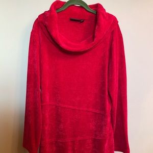 Vibrant Nina Weber Cal neck sweater. Only worn once. XL